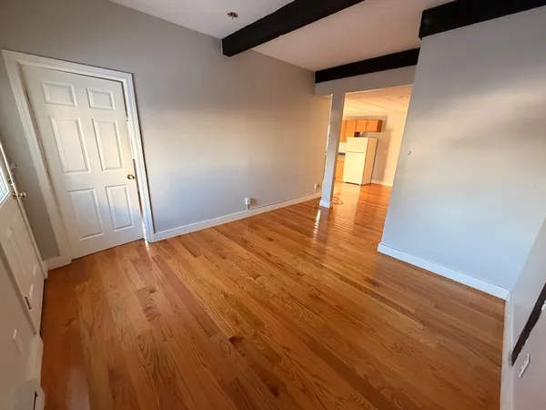 wooden floor in an empty room