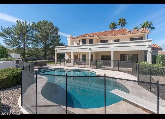 a house view with a sitting space