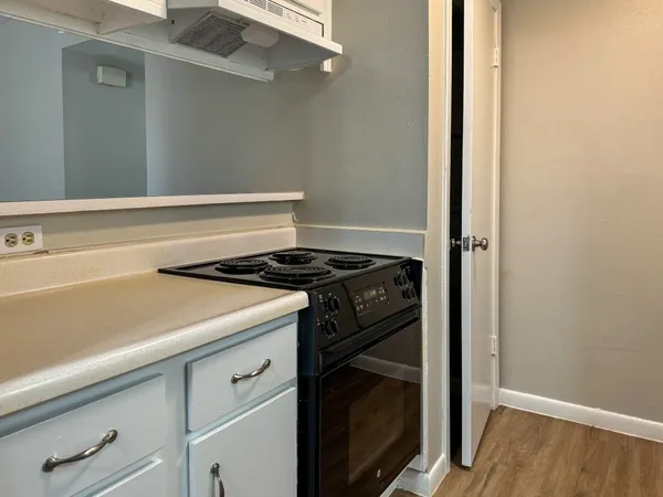 a close view of washer and dryer