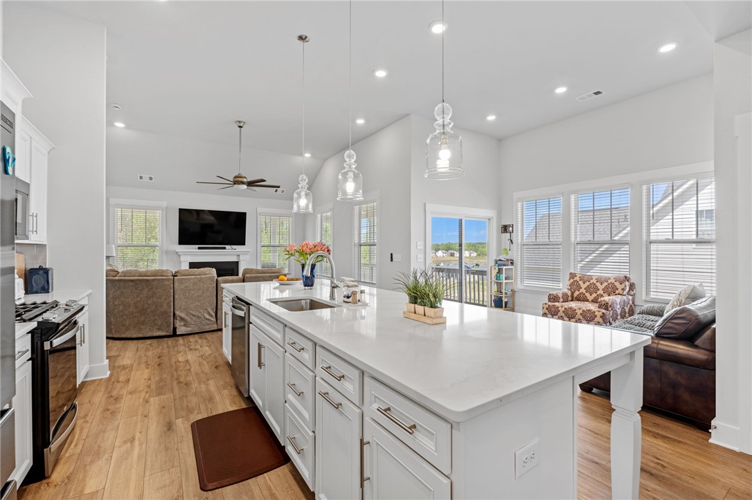 210 Maverick Trail Central, SC 29630 - Photo 10 of 41 This open concept kitchen and living space provides seamless flow for daily living.