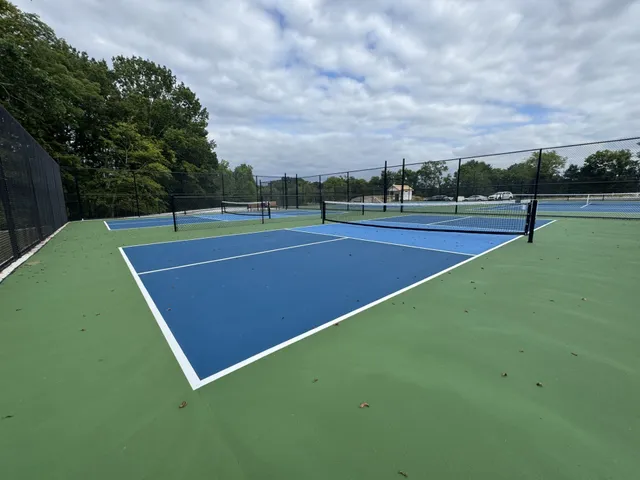 a view of a tennis court