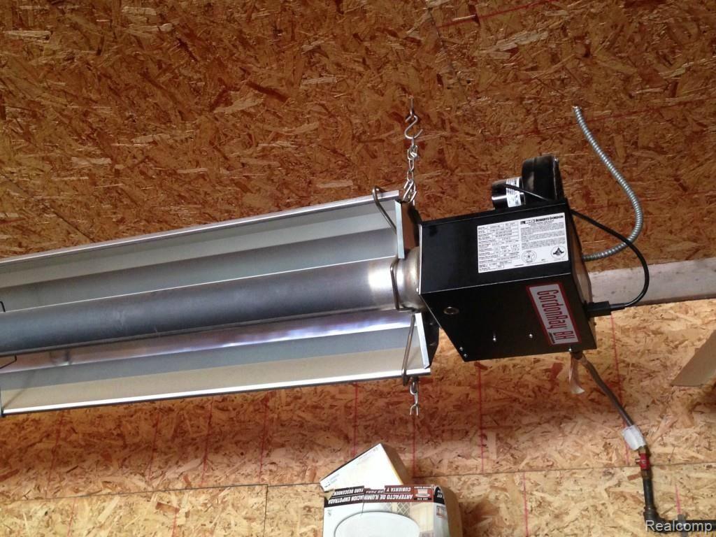 1731 West Leonard Road Leonard, MI 48367 - Photo 24 of 78 Pole barn radiant heater