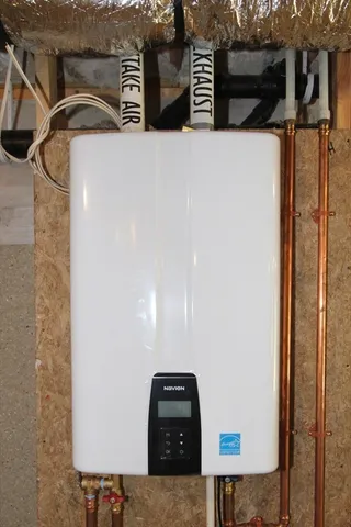 a view of a staircase