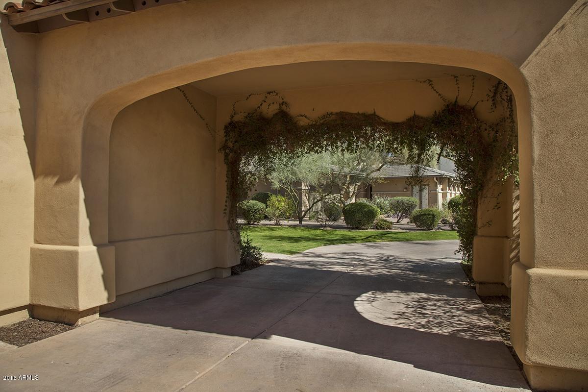 9096 East Mountain Spring Road Scottsdale, AZ 85255 - Photo 16 of 42 Entrance into Front of Home