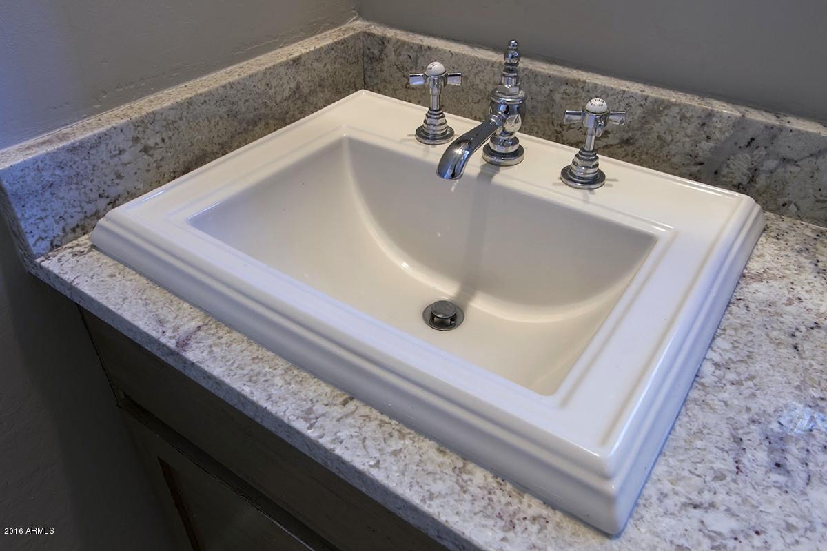 9096 East Mountain Spring Road Scottsdale, AZ 85255 - Photo 32 of 42 Bathroom Sink