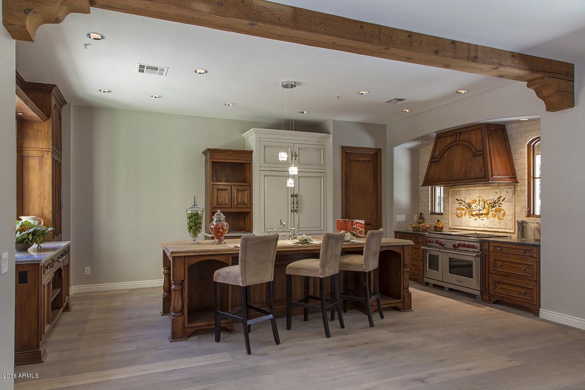 9096 East Mountain Spring Road Scottsdale, AZ 85255 - Photo 4 of 42 Gourmet Chef's Kitchen
