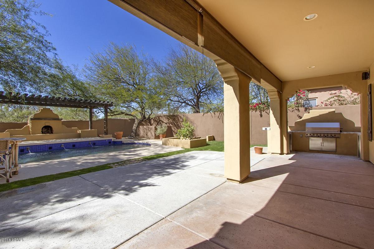 9096 East Mountain Spring Road Scottsdale, AZ 85255 - Photo 41 of 42 Covered Patio