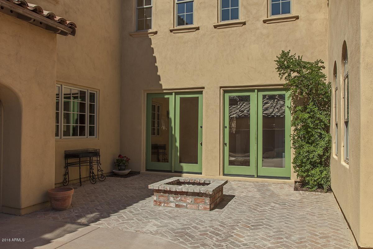 9096 East Mountain Spring Road Scottsdale, AZ 85255 - Photo 42 of 42 Side Patio and Firepit