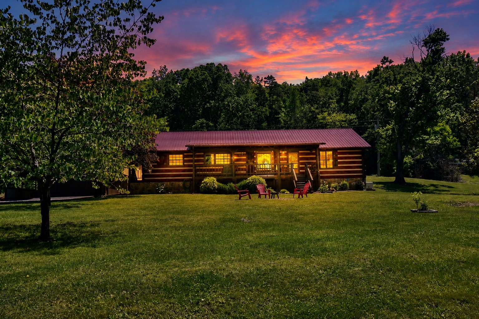 1342 Aetna Church Road Centerville, TN 37033 - Photo 53 of 59 a view of a big house with a big yard