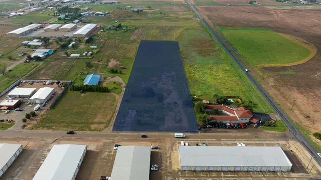 a bathroom with a small yard