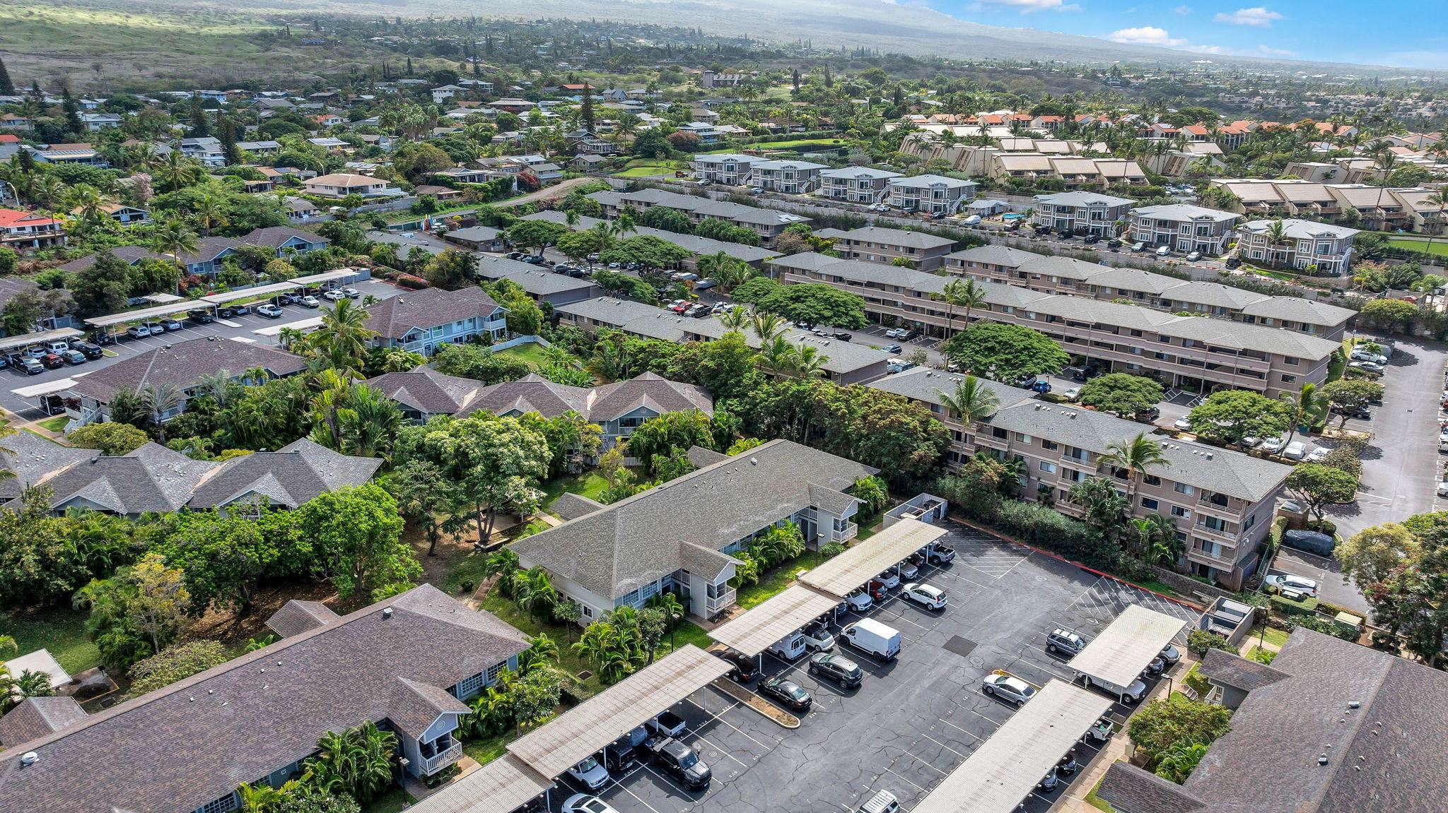 160 Keonekai Road, Unit 13102 Kihei, HI 96753 - Photo 29 of 36 an aerial view of a city with lots of residential buildings