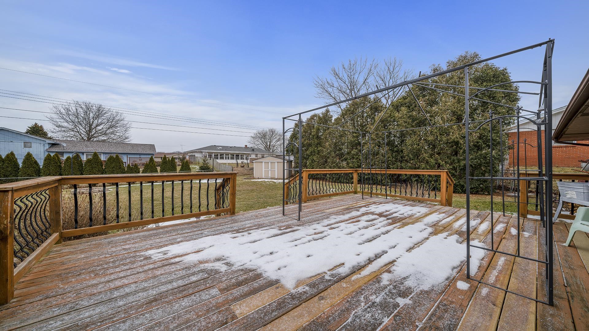 6858 Ralph Road Rockford, IL 61109 - Photo 23 of 24 a view of a roof deck