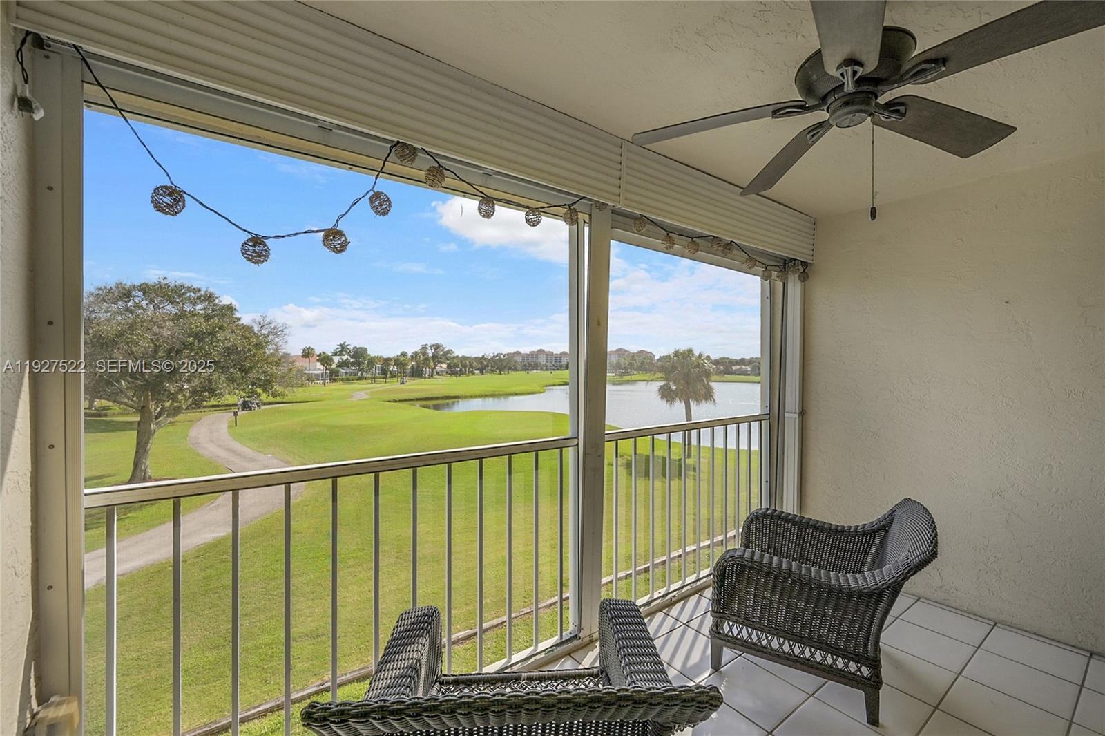 17317 Boca Club Boulevard, Unit 7 Boca Raton, FL 33487 - Photo 21 of 48 a view of a balcony with furniture
