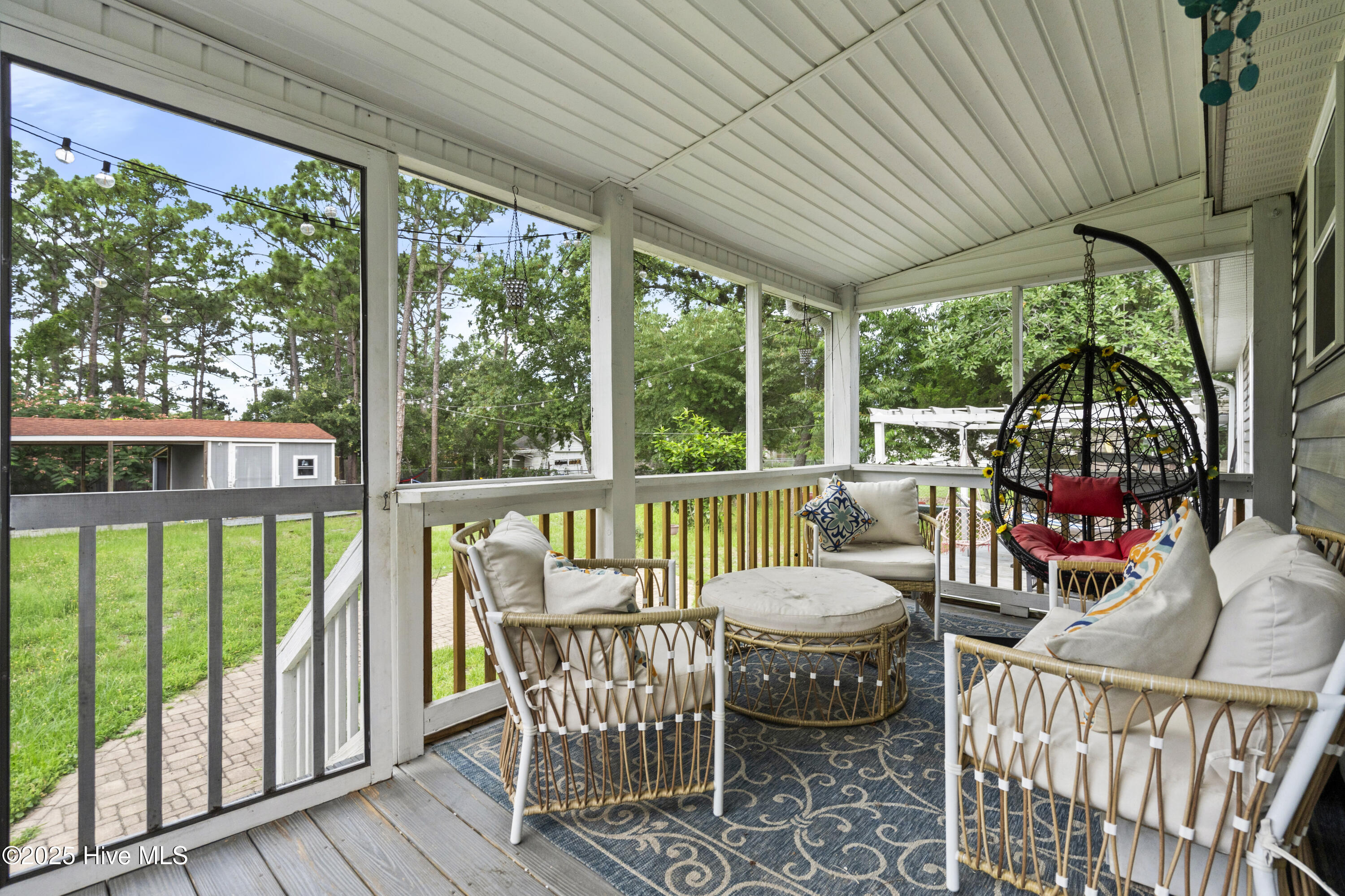 157 9 Mile Road Newport, NC 28570 - Photo 15 of 18 157 Nine Mile Rd. Screened Porch