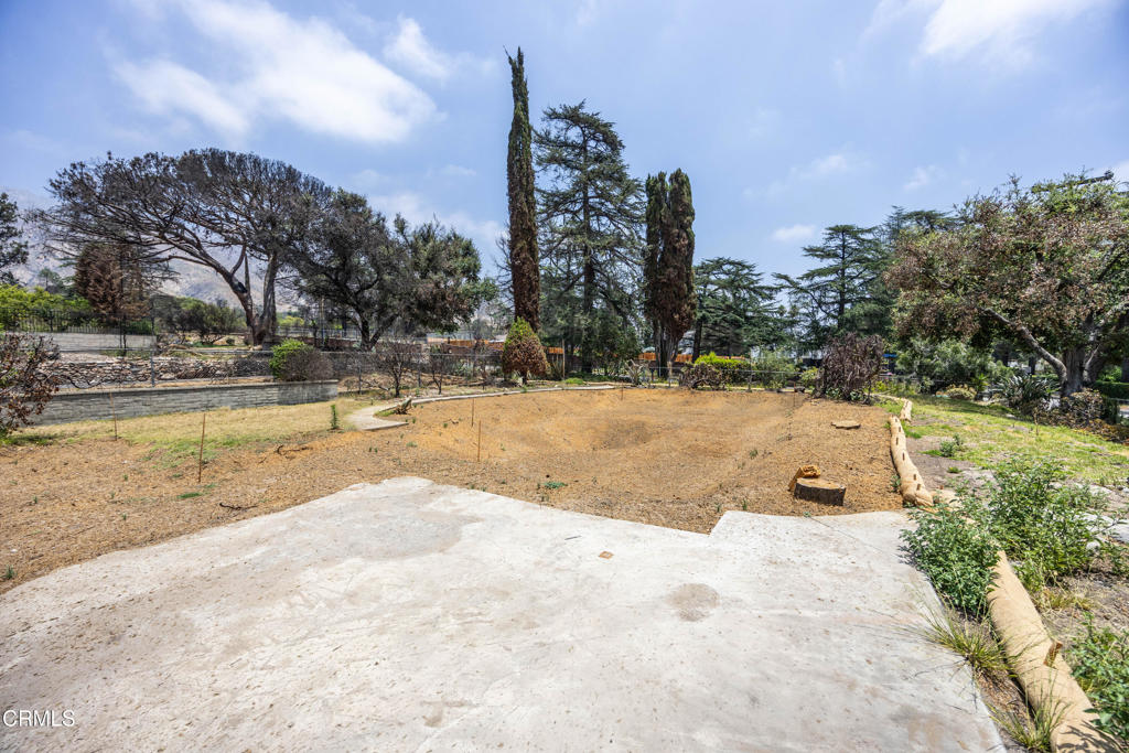 2989 Santa Rosa Avenue Altadena, CA 91001 - Photo 6 of 9 a view of yard with swimming pool and trees