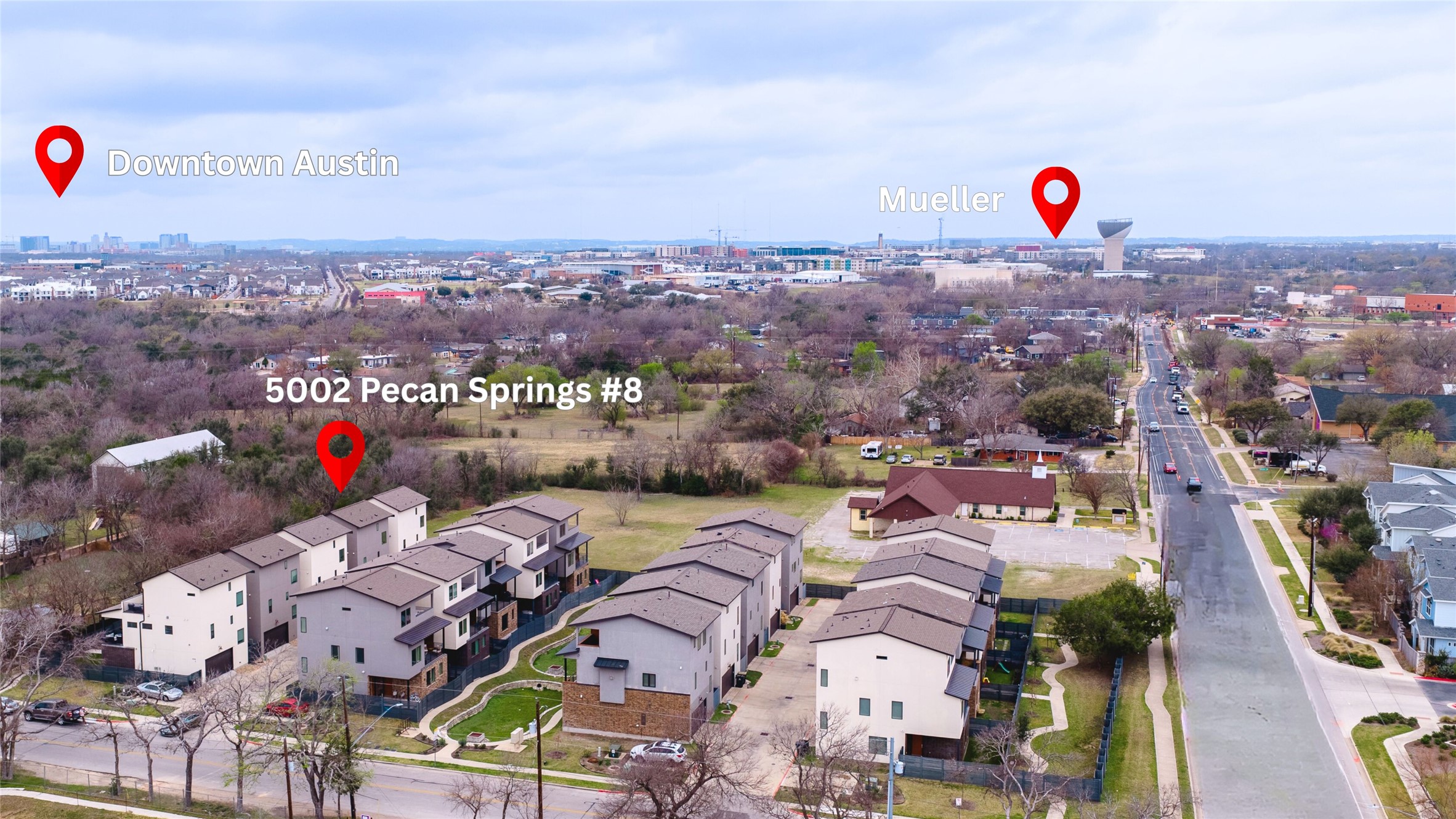 5002 Pecan Springs Road, Unit 8 Austin, TX 78723 - Photo 13 of 35 Sidewalks all the way to Mueller!