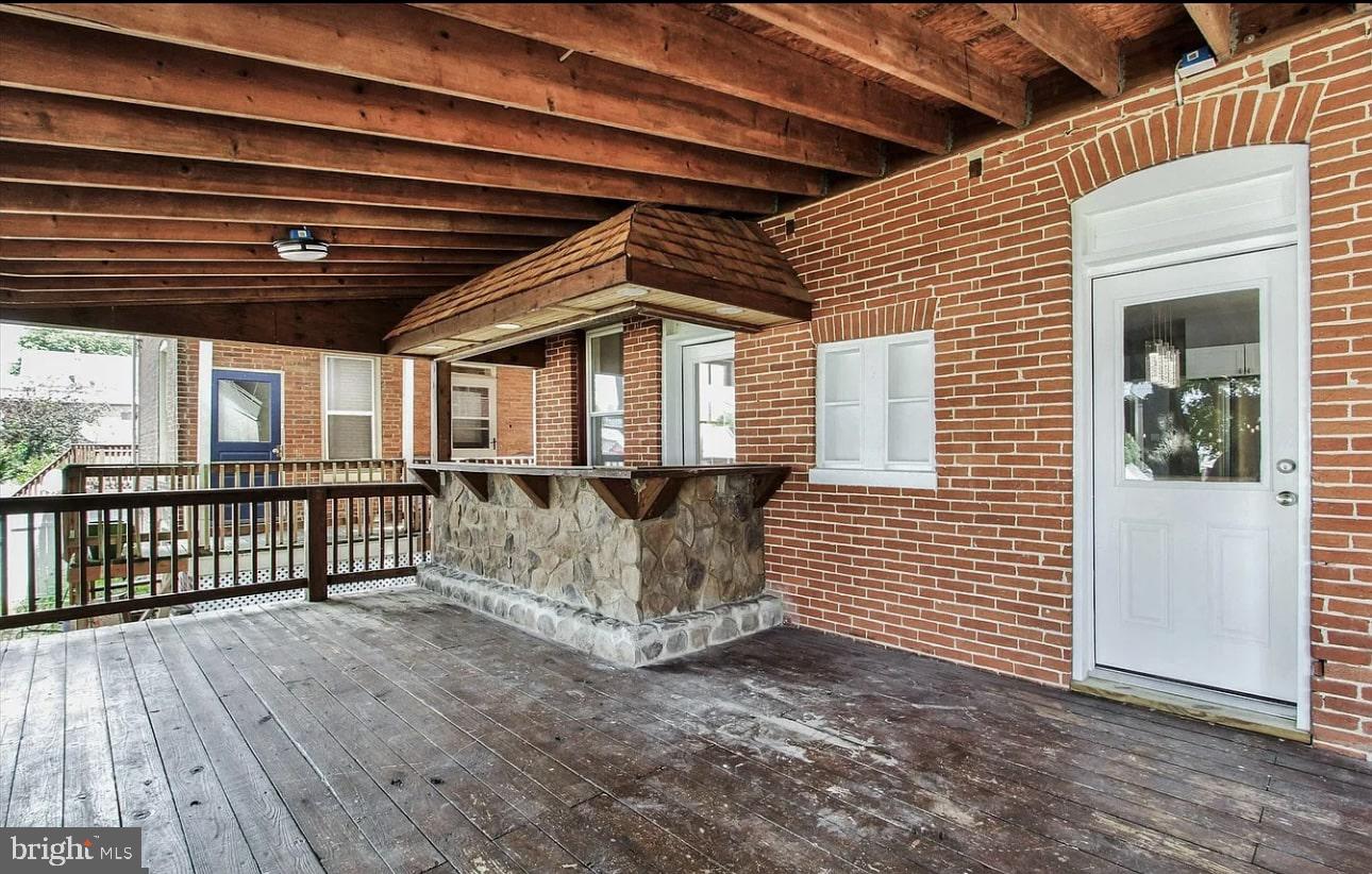 56 North Main Street Spring Grove, PA 17362 - Photo 22 of 25 a view of a house with wooden deck