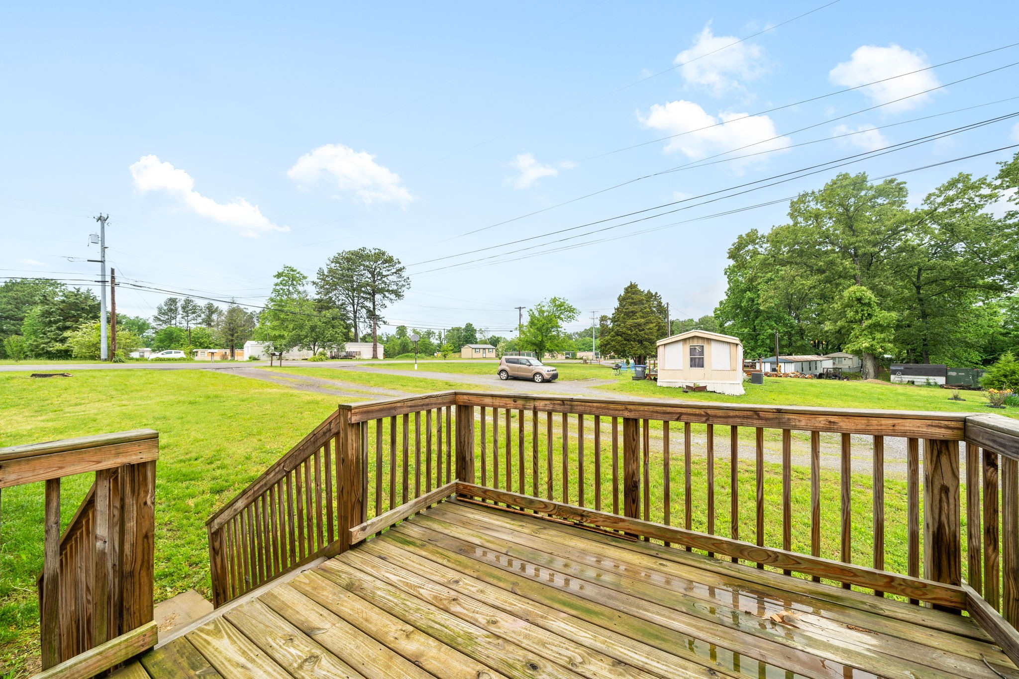 1709 Evans Road, Unit A Clarksville, TN 37042 - Photo 20 of 23 a view of balcony with wooden floor and fence
