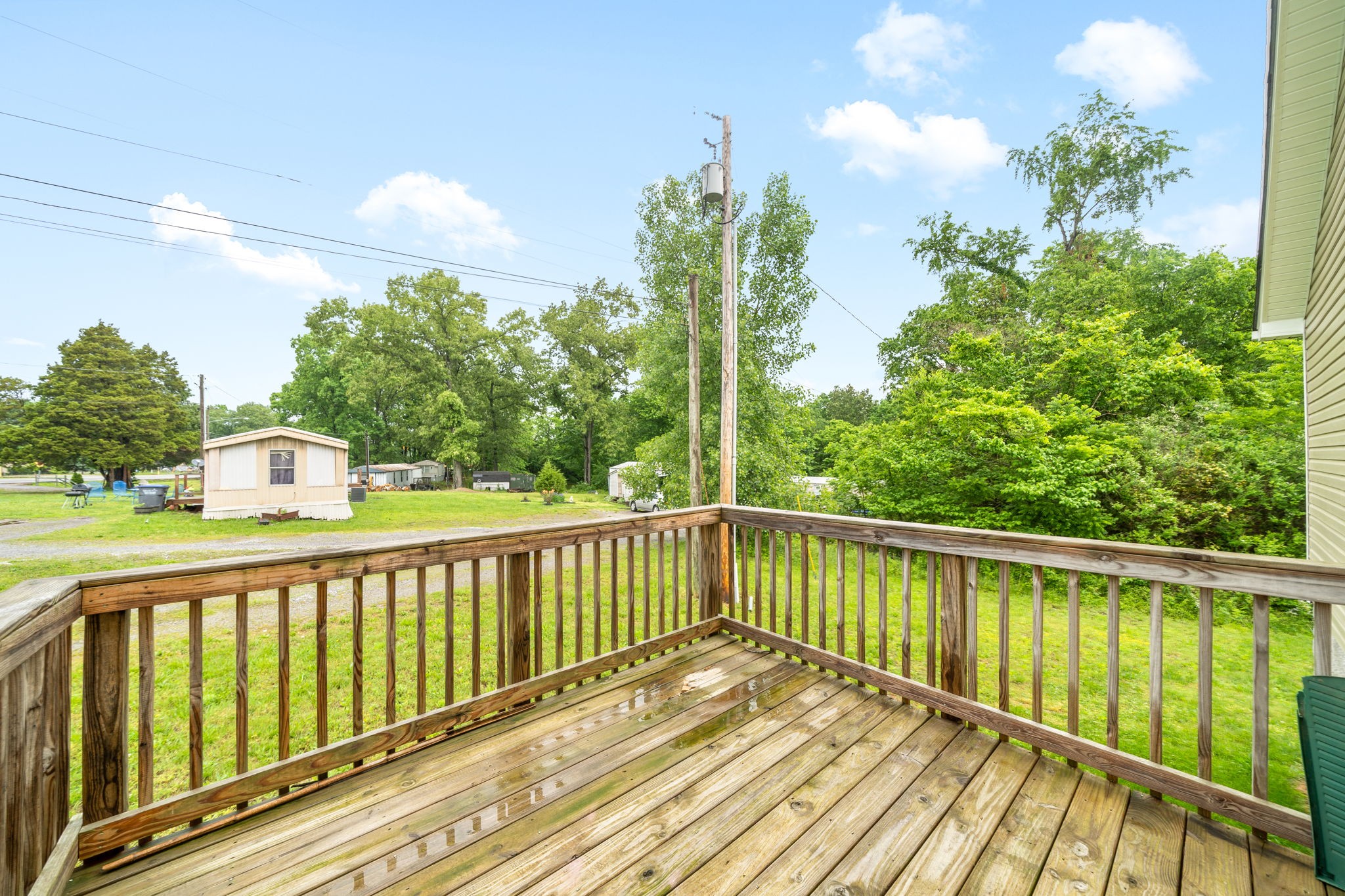 1709 Evans Road, Unit A Clarksville, TN 37042 - Photo 21 of 23 a view of a balcony with wooden floor