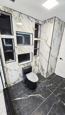 a utility room with a washer and dryer