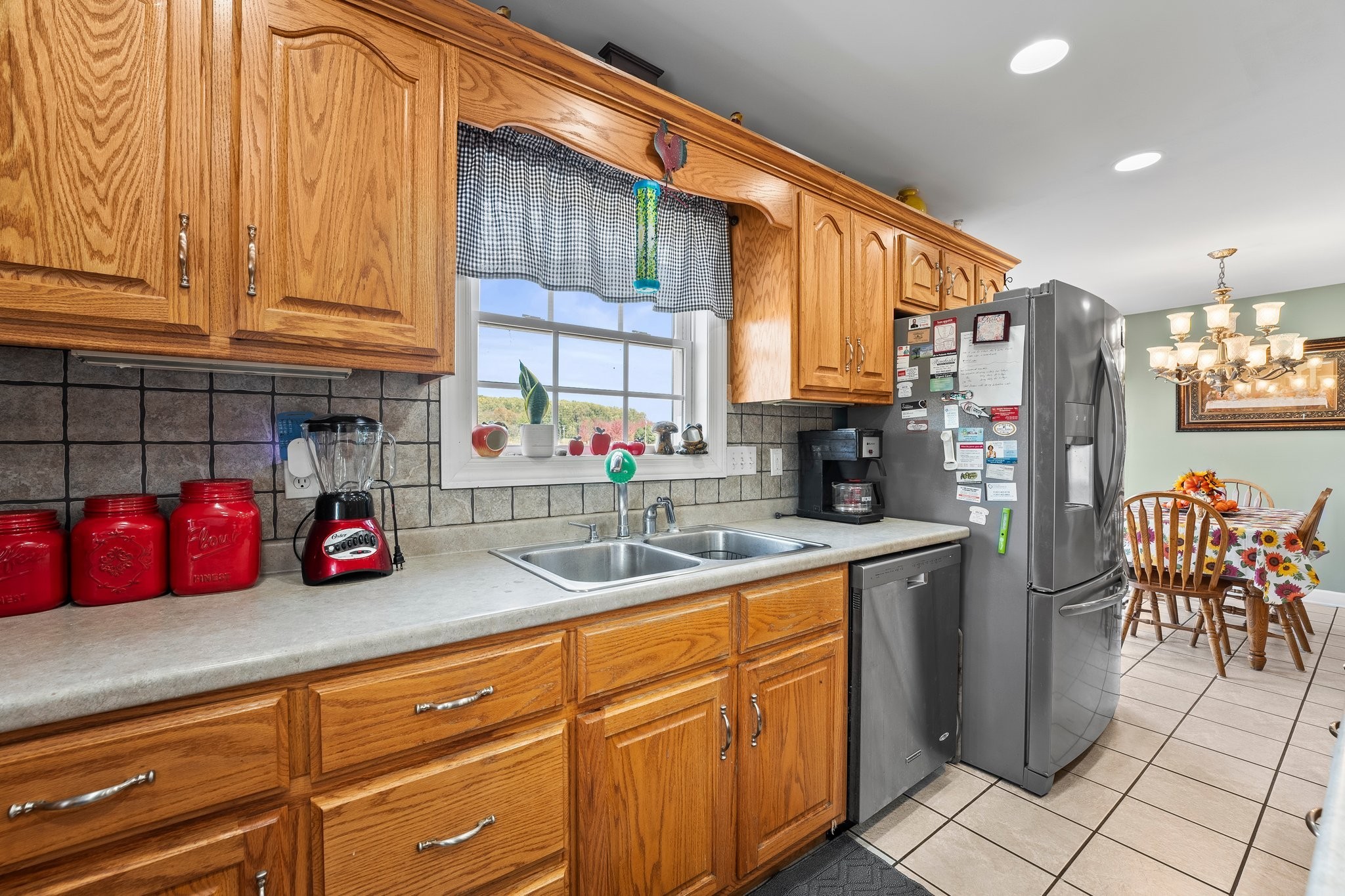 181 Hickory Grove Road Huntland, TN 37345 - Photo 19 of 41 a kitchen with stainless steel appliances granite countertop a sink and cabinets