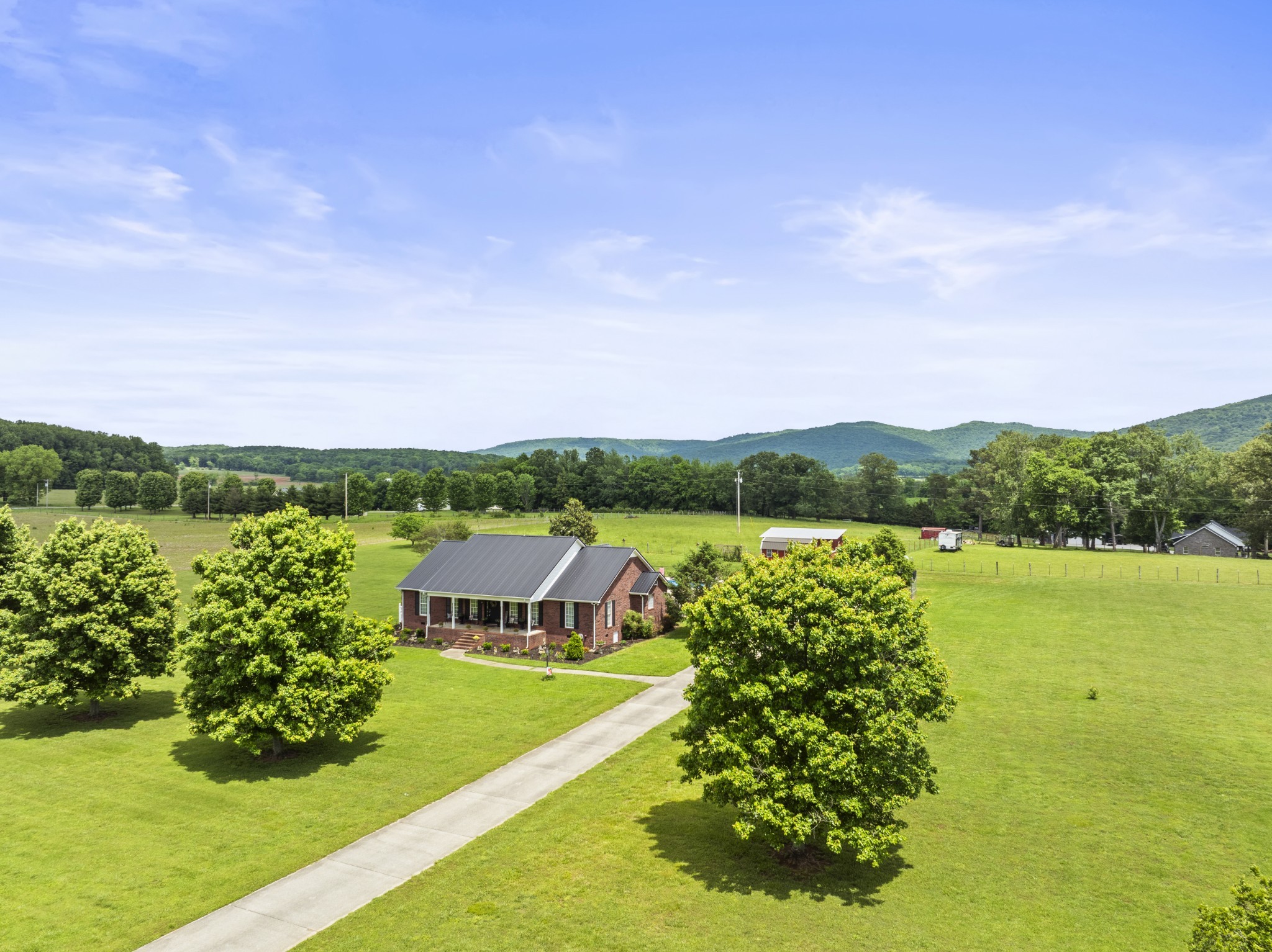 181 Hickory Grove Road Huntland, TN 37345 - Photo 2 of 41 a view of a lake with a city
