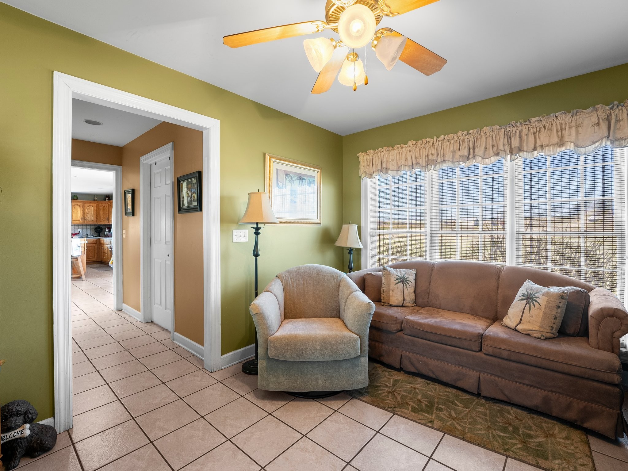 181 Hickory Grove Road Huntland, TN 37345 - Photo 28 of 41 a living room with furniture and a large window