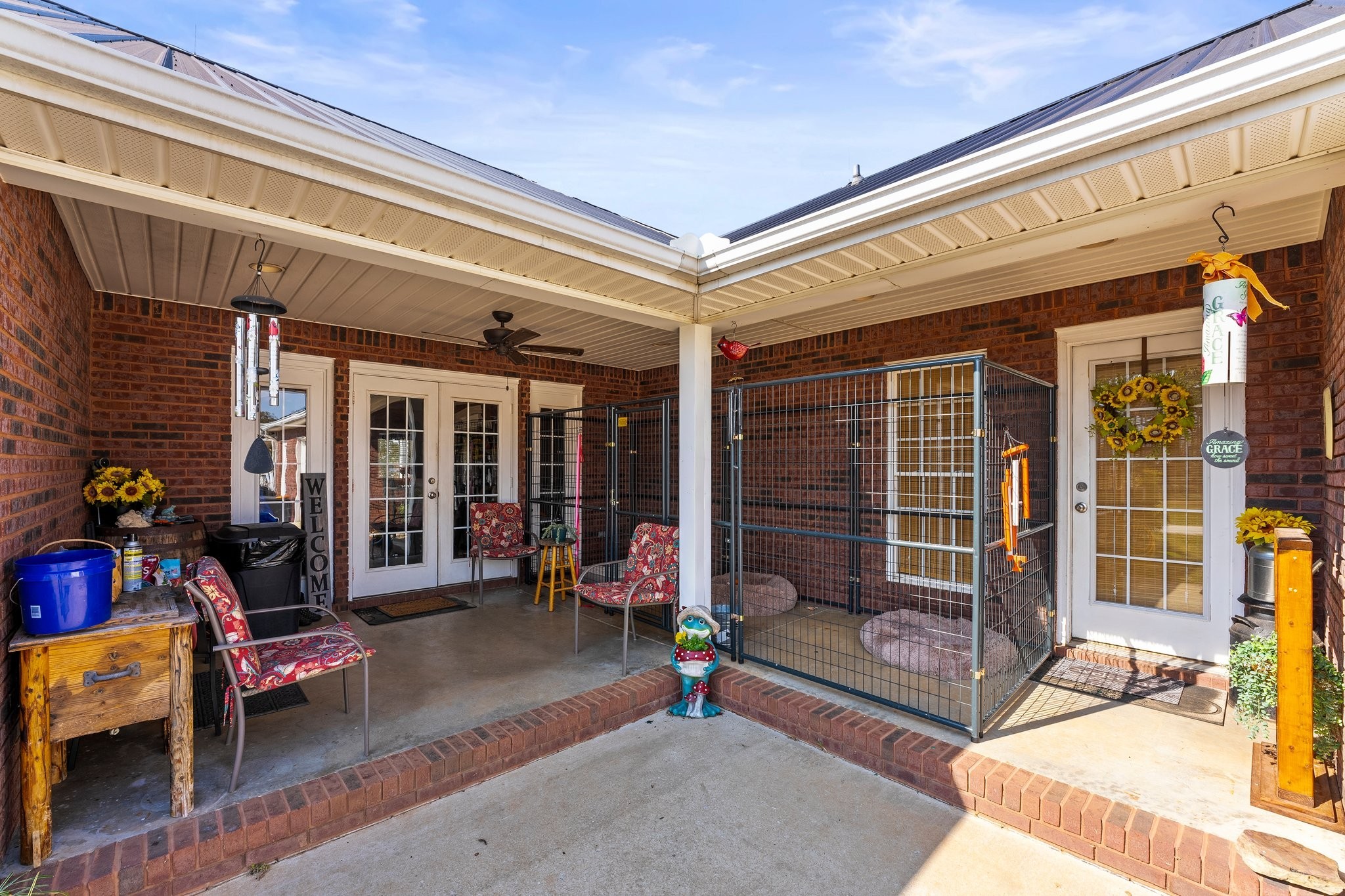 181 Hickory Grove Road Huntland, TN 37345 - Photo 31 of 41 a outdoor living space with patio furniture and garden view