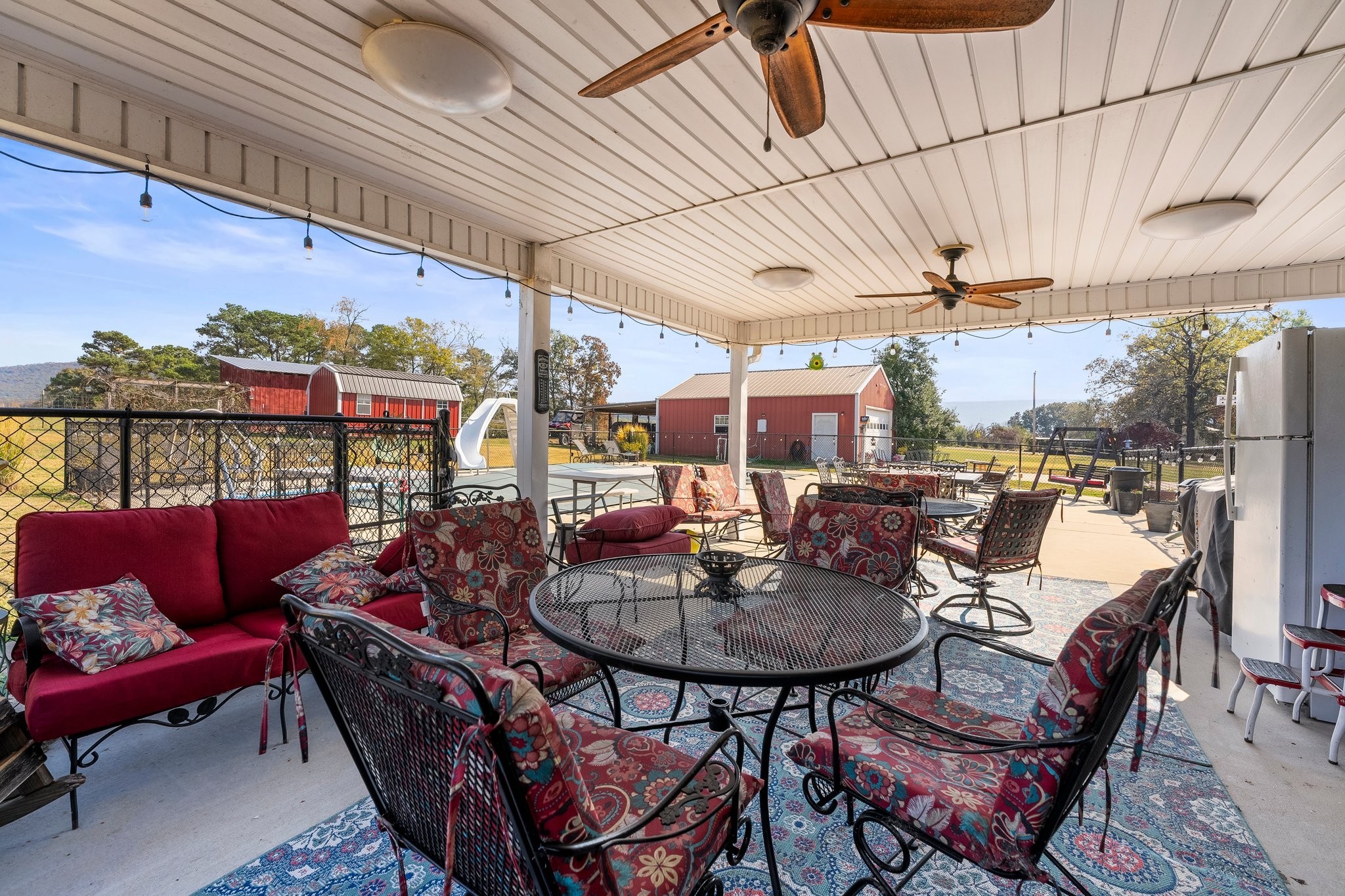 181 Hickory Grove Road Huntland, TN 37345 - Photo 32 of 41 a outdoor space with patio lots of furniture