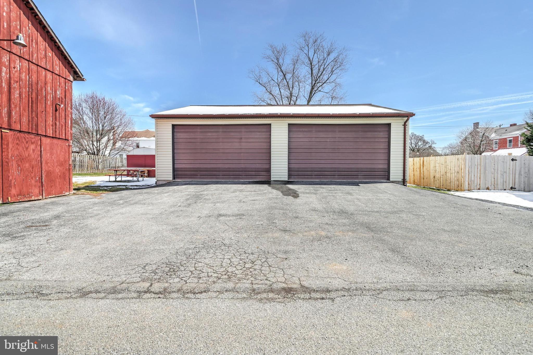 119 High Street Manchester, PA 17345 - Photo 34 of 34 Oversized 4 car Garage/Mancave with Heat and Elec.