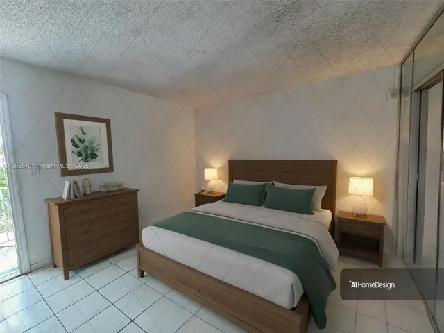 a view of a dining room with furniture and a kitchen