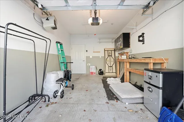 a room with storage and utility