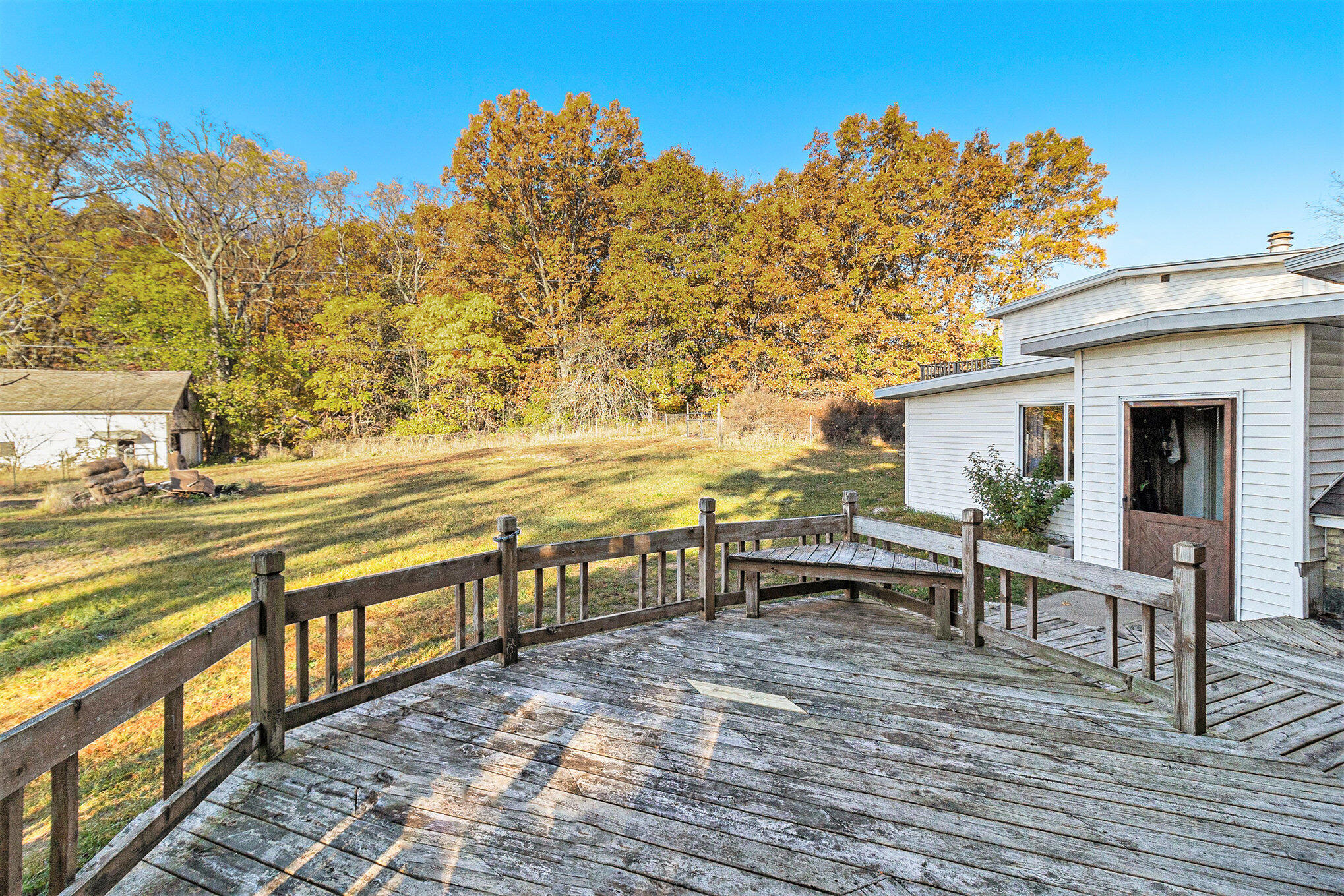 4235 North Weber Road Whitehall, MI 49461 - Photo 4 of 65 Back deck