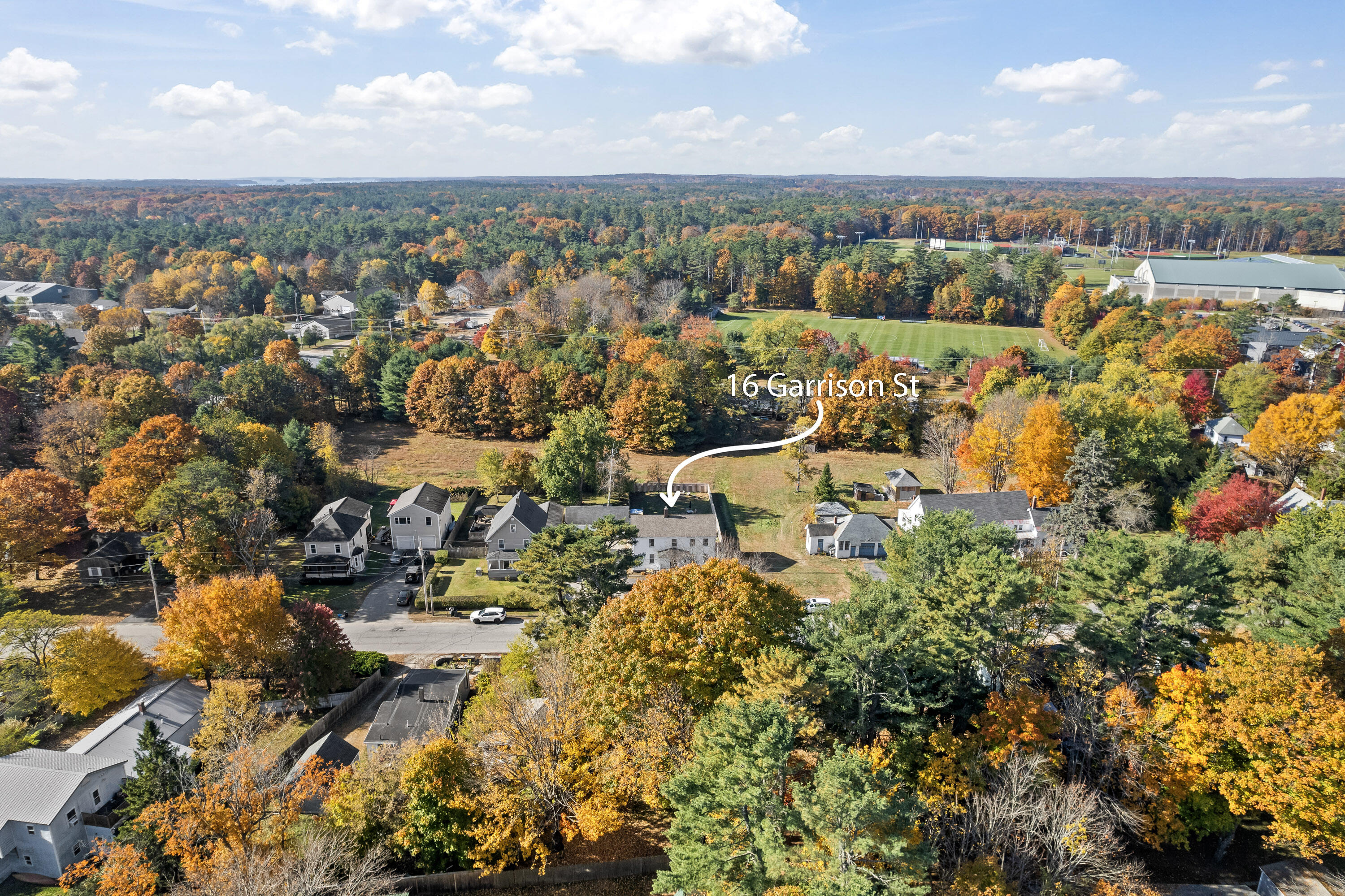 16 Garrison Street Brunswick, ME 04011 - Photo 55 of 56 Aerial