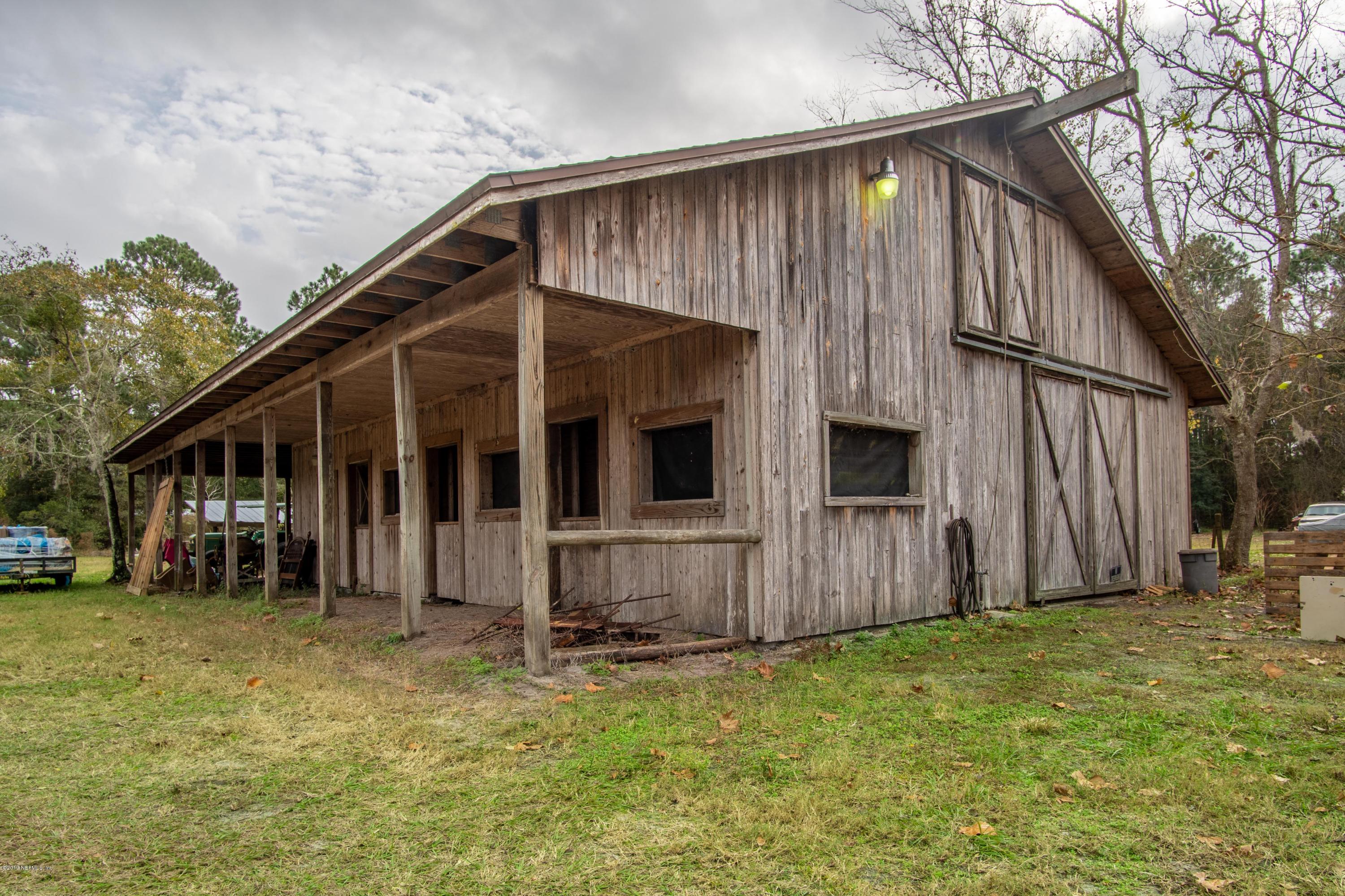 14493 Denton Road Jacksonville, FL 32226 - Photo 48 of 54 Barn with Horse Stables