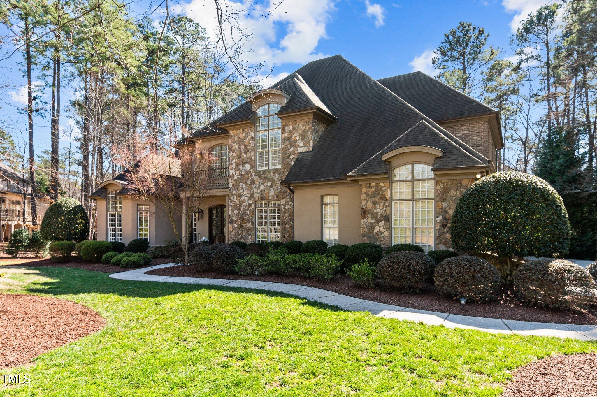 2108 Cadenza Lane Raleigh, NC 27614 - Photo 2 of 43 Classic Style with Stone, Stucco and Brick.
