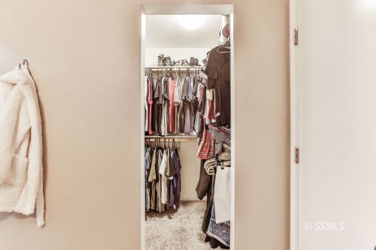 1023 North Norma Street Ridgecrest, CA 93555 - Photo 26 of 32 a view of a closet with storage