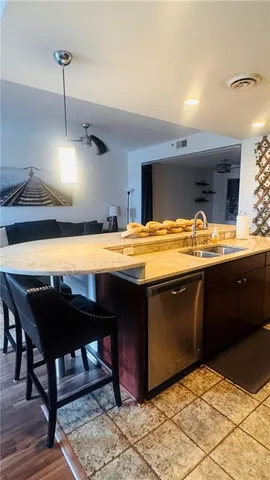 a dinning table and chairs in the kitchen