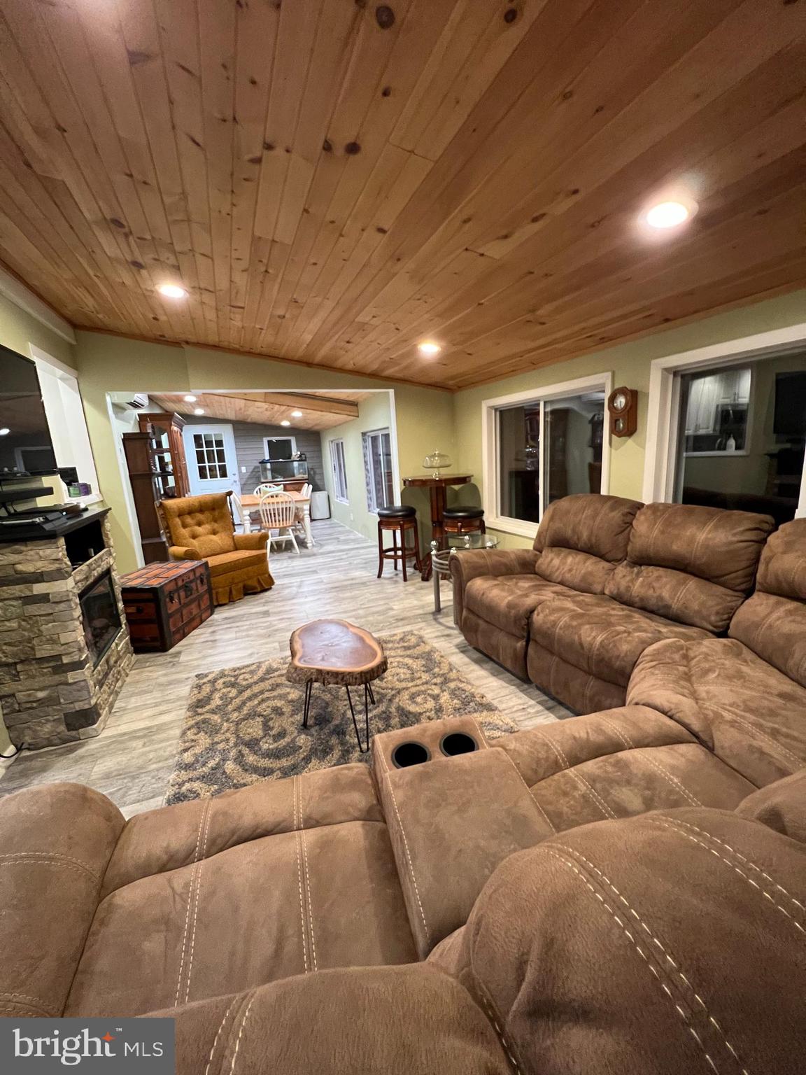 8044 Pine Ridge Road Pasadena, MD 21122 - Photo 4 of 52 lovely wood ceiling and flooring