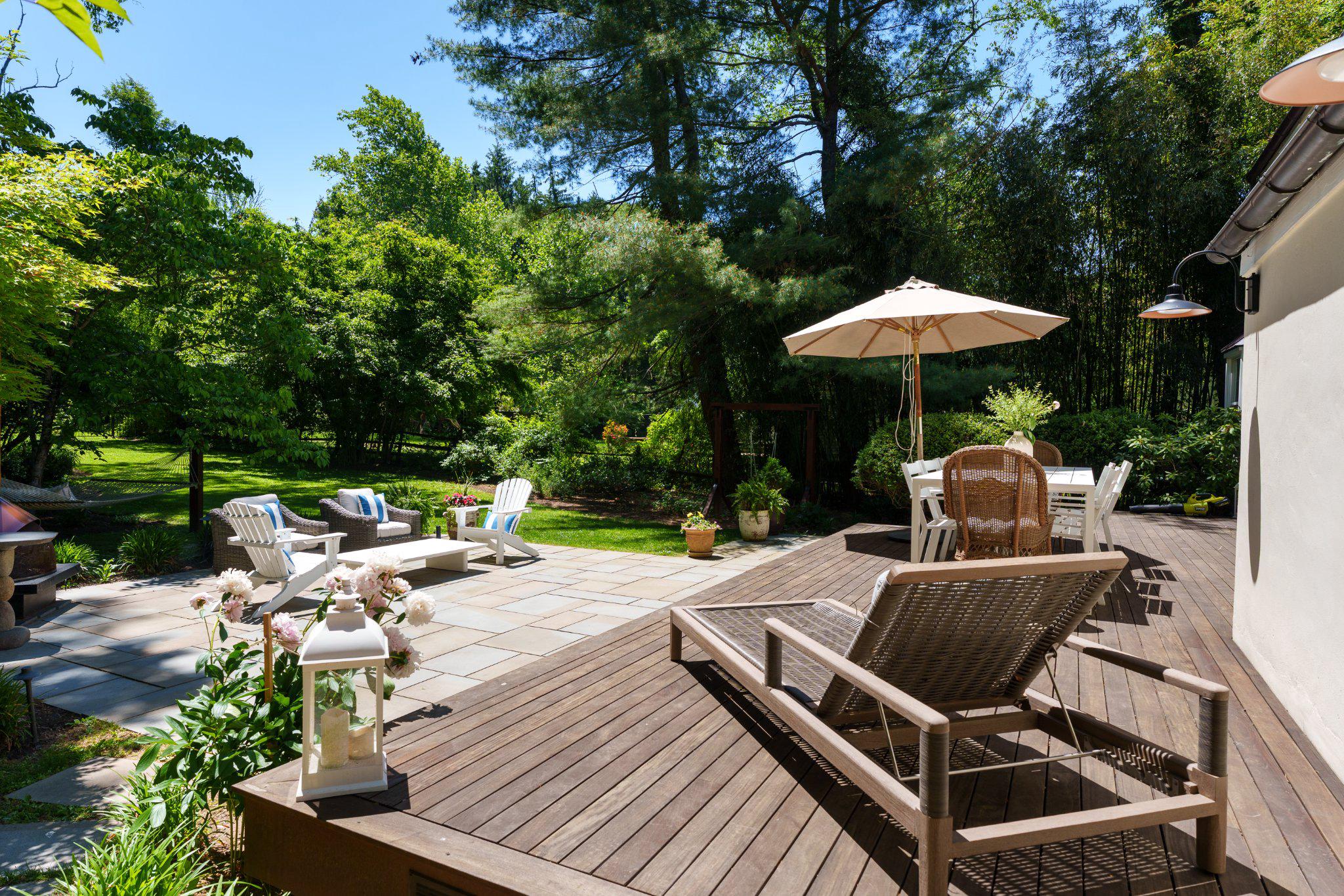 528 Mercer Road Princeton, NJ 08540 - Photo 28 of 43 Expanded and renovated deck.