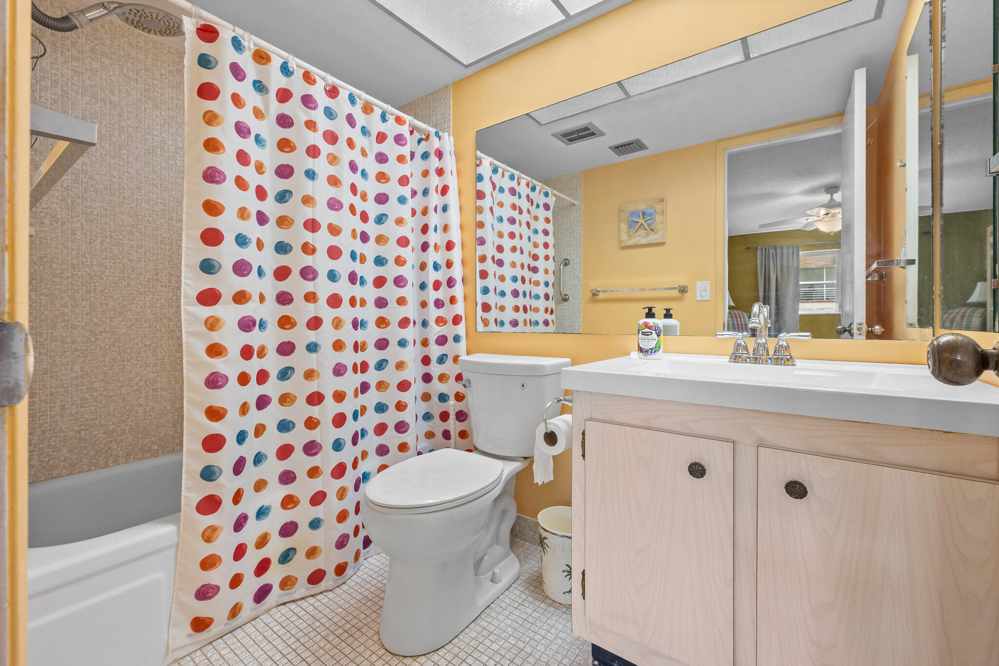 4047 Northwest 16th Street, Unit 206 Lauderhill, FL 33313 - Photo 20 of 26 a bathroom with a sink toilet and shower