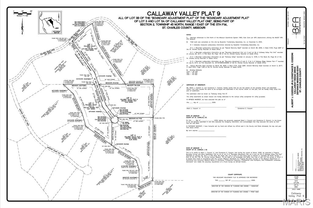 Lot 1 Callaway Ridge Court Defiance, MO 63341 - Photo 2 of 3 Gallery Image 2