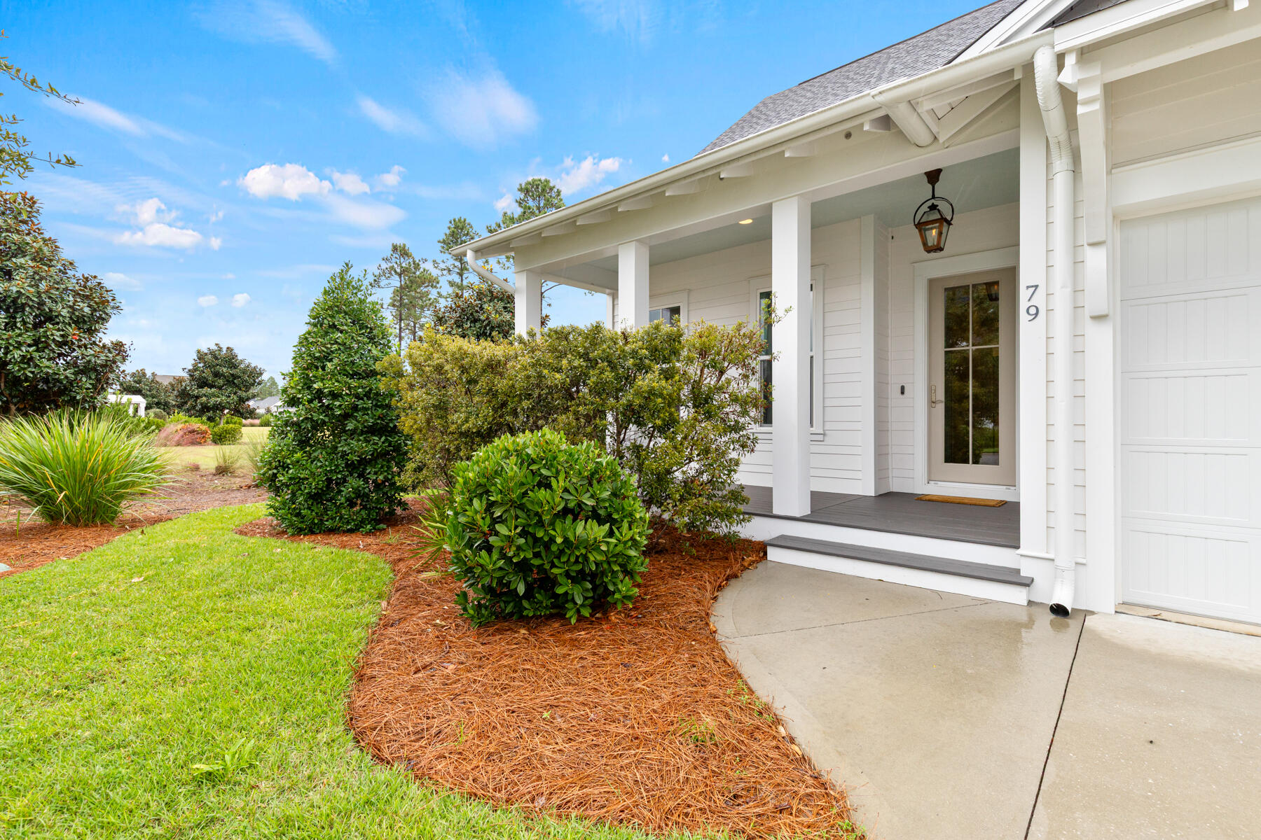 79 Basal St Inlet Beach Inlet Beach, FL 32461 - Photo 9 of 41 a view of a backyard with potted plants