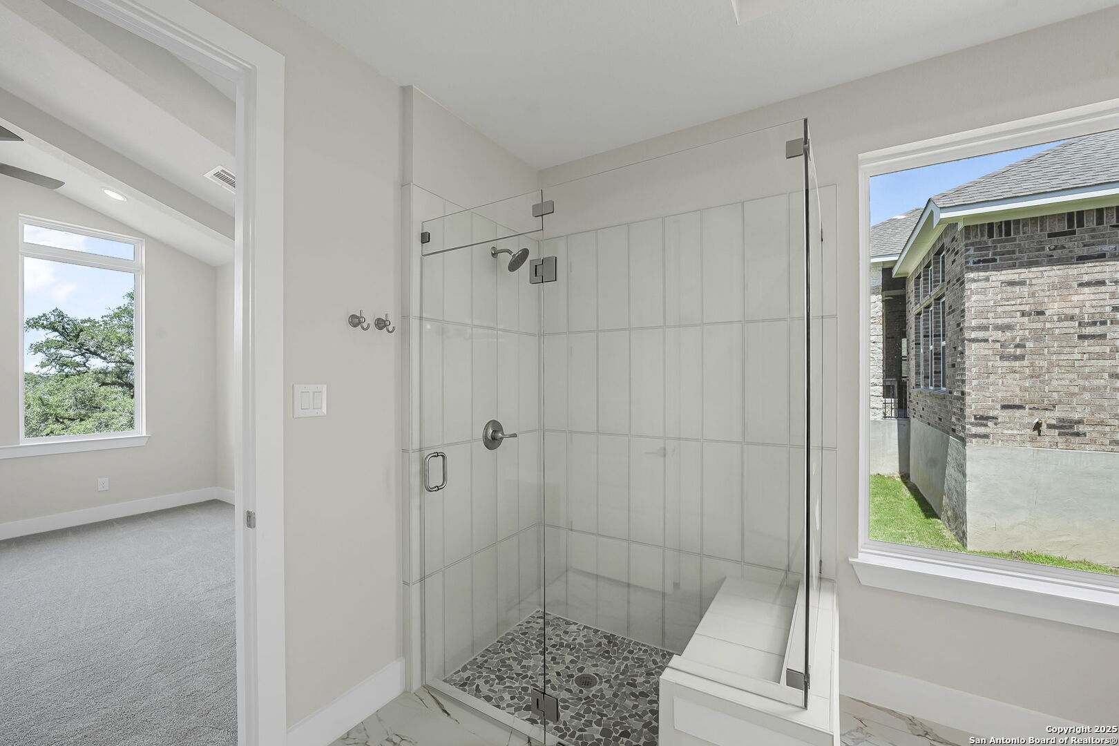 6821 Arbor Falls Fair Oaks Ranch, TX 78015 - Photo 24 of 50 a bathroom with a shower