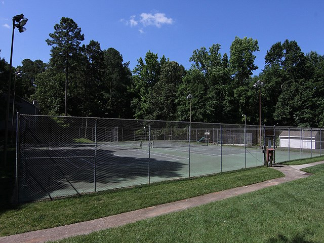 1301 Sadler Court Raleigh, NC 27615 - Photo 20 of 21 NORTH RIDGE COUNTRY CLUB ALSO BOASTS GREAT TENNIS COURTS! Tennis Court