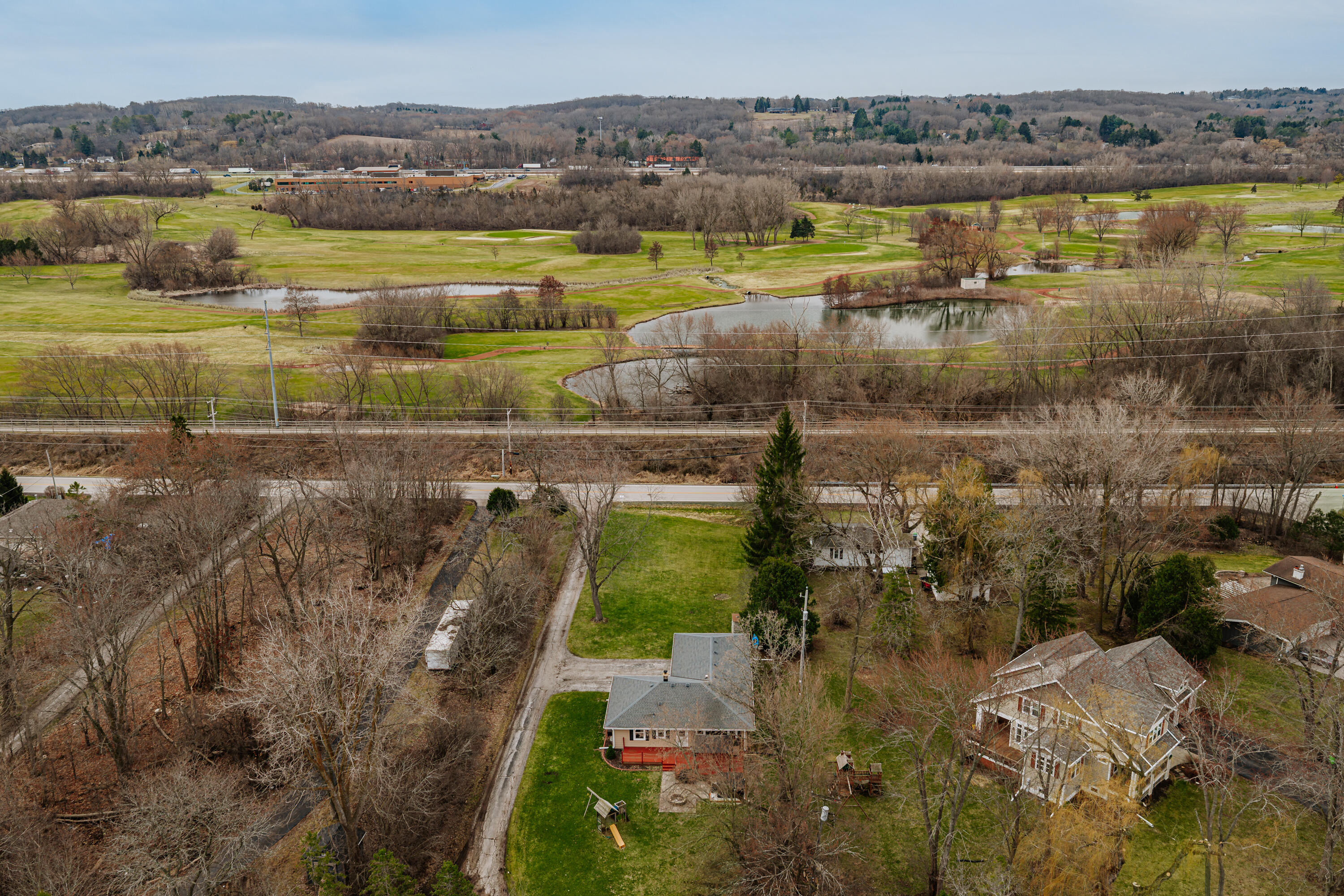 N20W28482 Oakton Road Pewaukee, WI 53072 - Photo 45 of 55 Birds eye view of surroundings