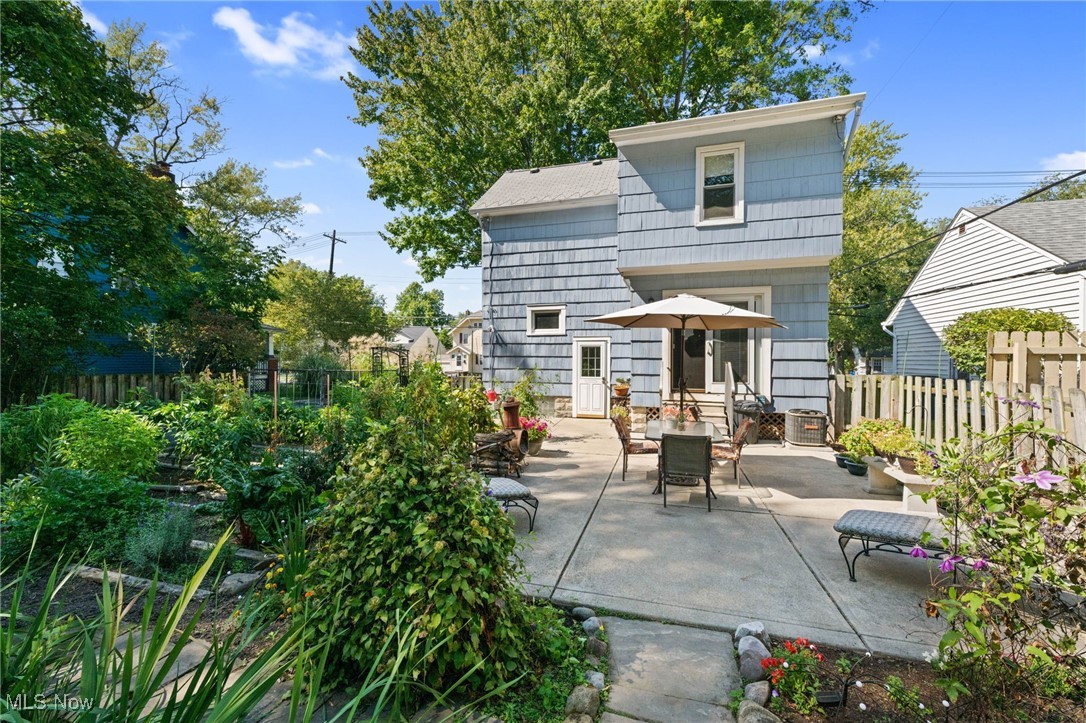 3918 Bluestone Road Cleveland Heights, OH 44121 - Photo 20 of 27 Rear view of property featuring a patio