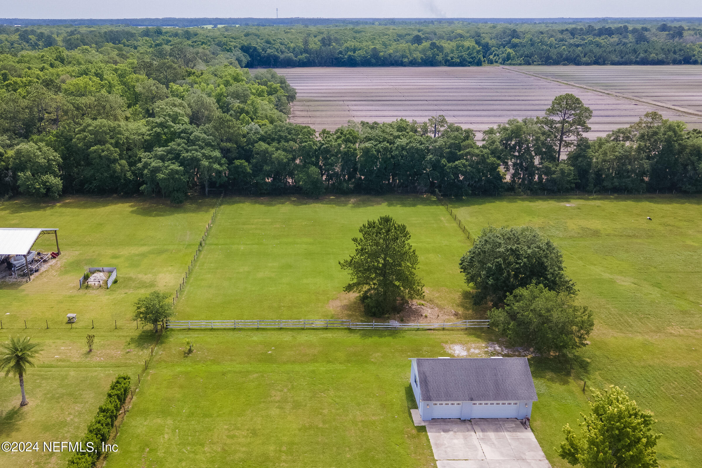 8190 Morrison Road Hastings, FL 32145 - Photo 50 of 58 Aerial of detached garage