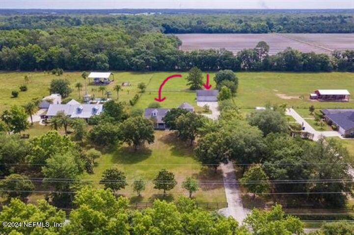 8190 Morrison Road Hastings, FL 32145 - Photo 6 of 58 Aerial Home and detached garage