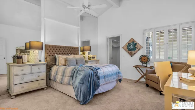 a view of a lake with a building in the background